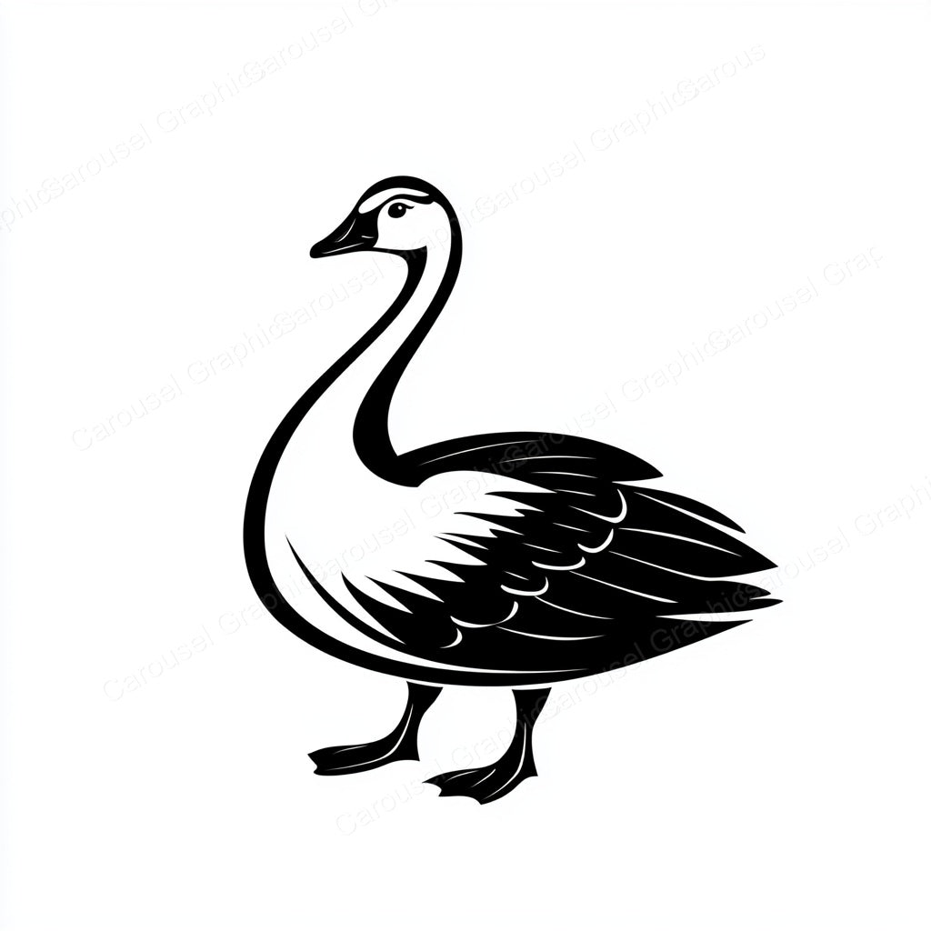 Geese Vector Graphic preview