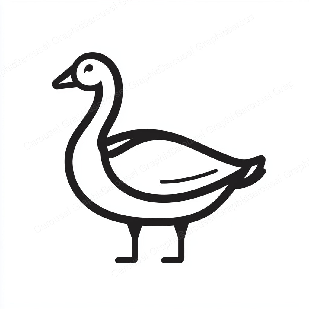 Geese Vector Graphic preview