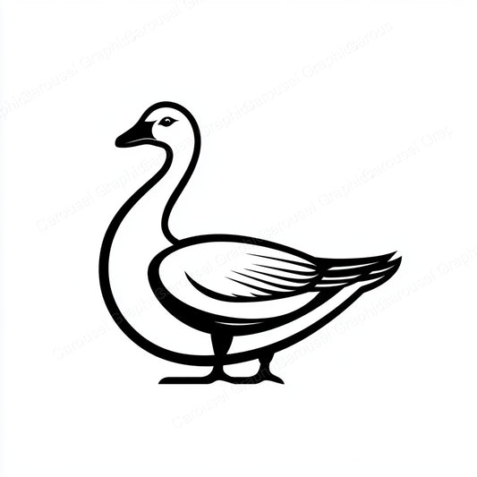 Geese Vector Graphic preview