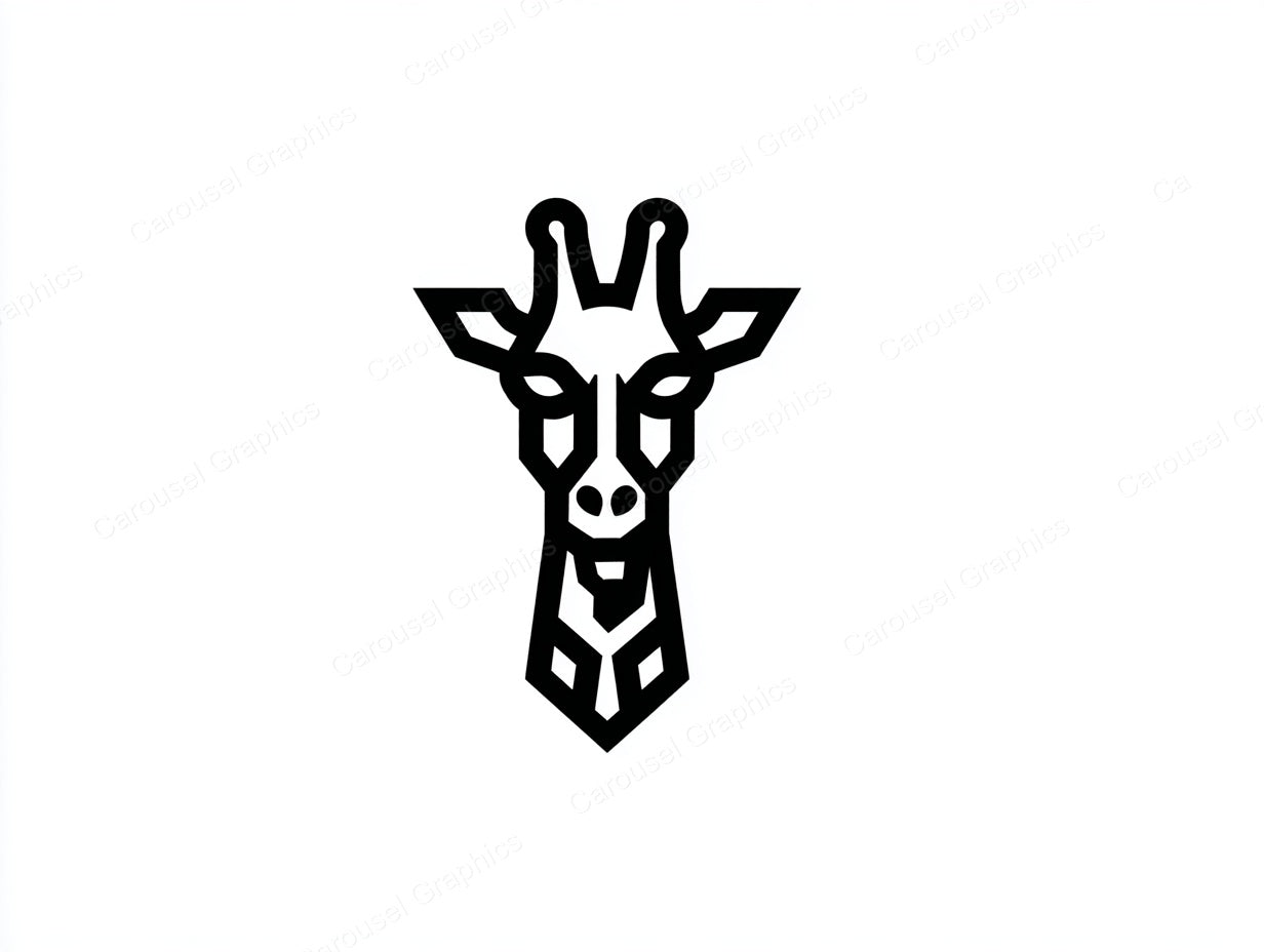Giraffe Vector Graphic preview