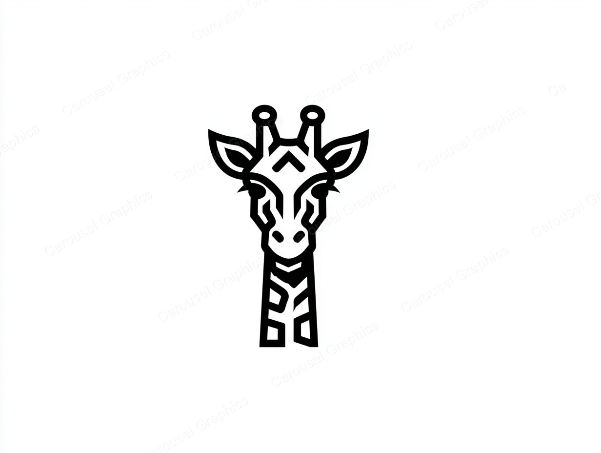 Giraffe Vector Graphic preview