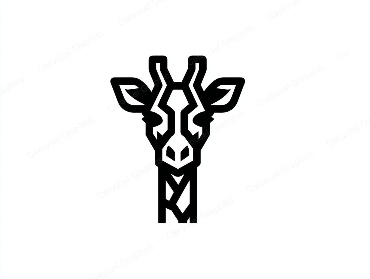 Giraffe Vector Graphic preview