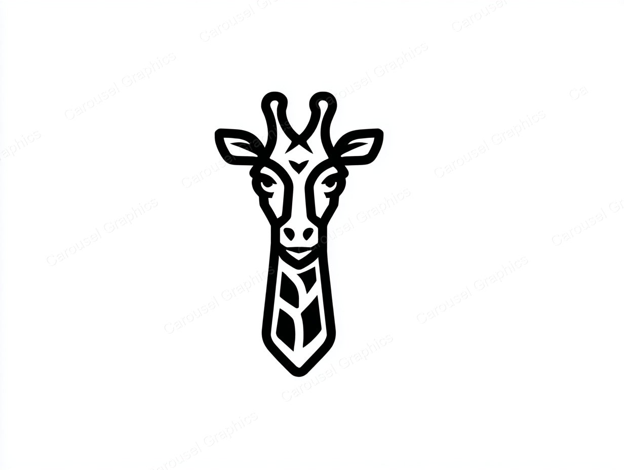 Giraffe Vector Graphic preview