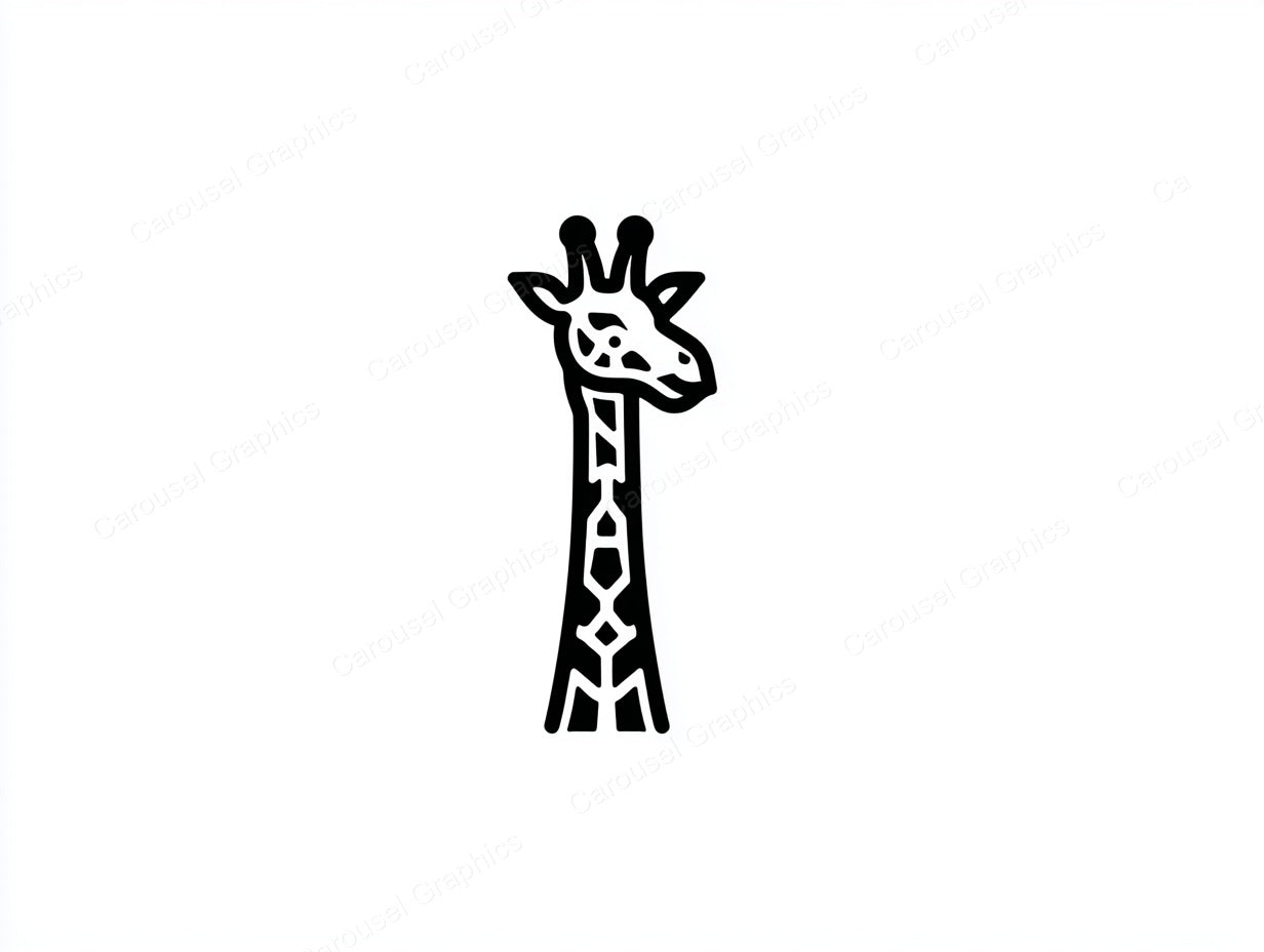 Giraffe Vector Graphic preview
