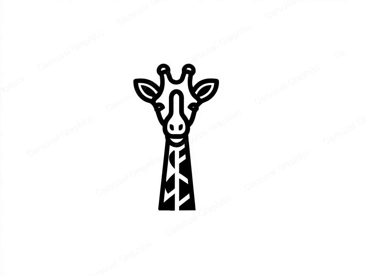 Giraffe Vector Graphic preview