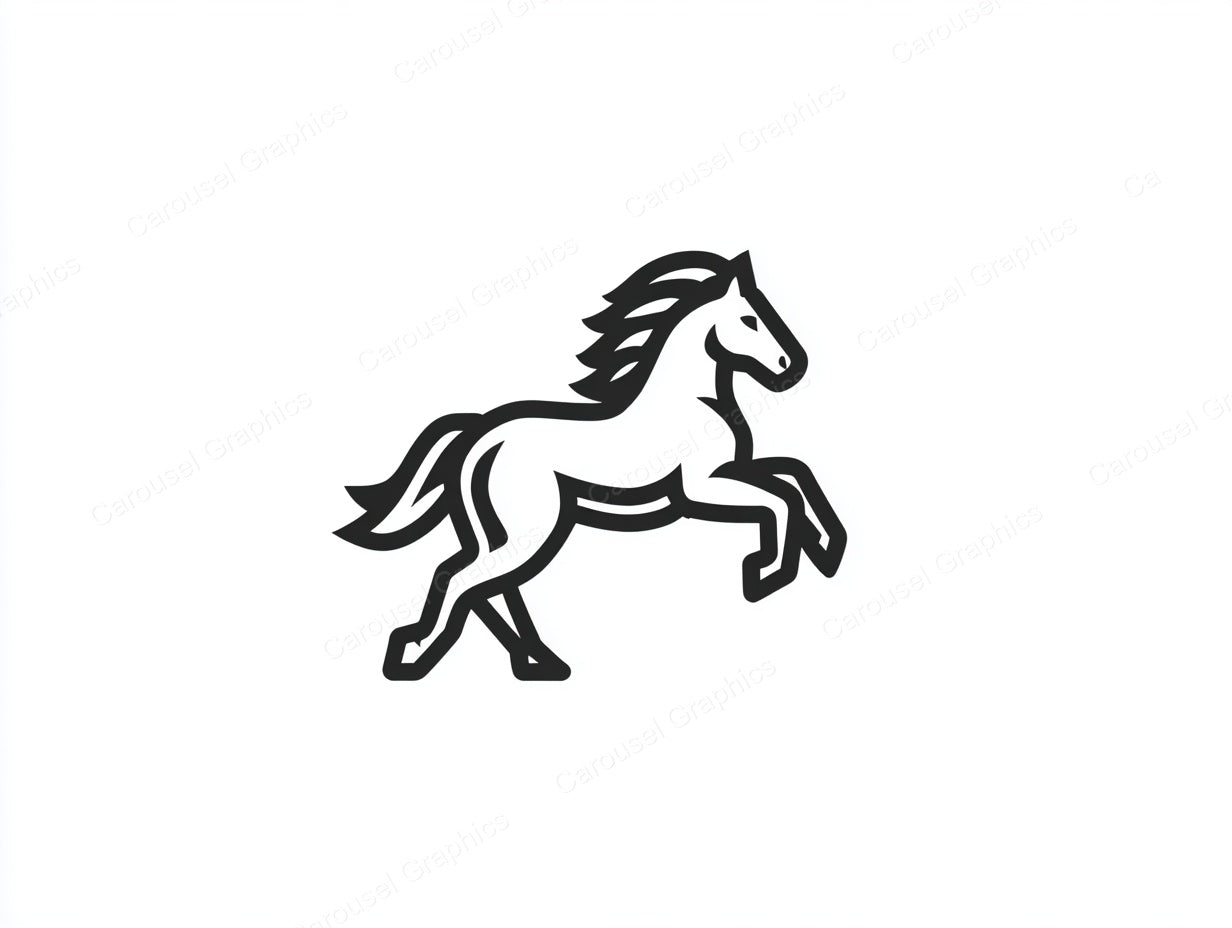 Horse Vector Graphic preview