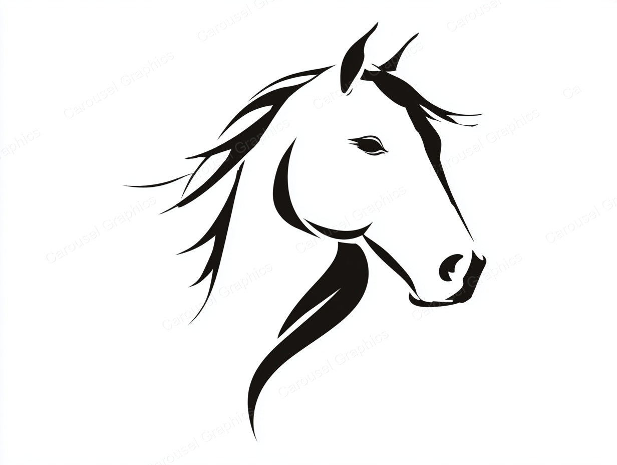 Horse Vector Graphic preview