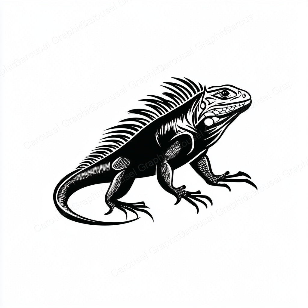 Iguana Vector Graphic preview
