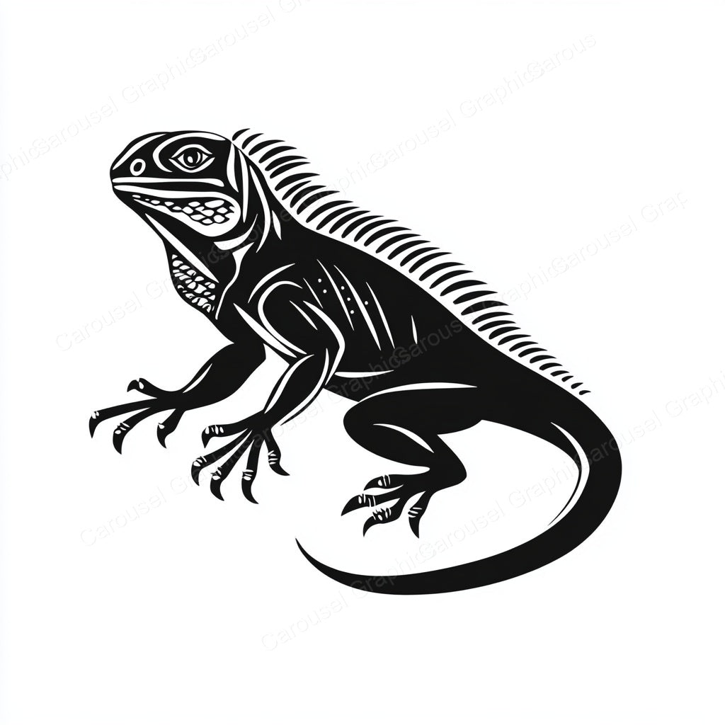 Iguana Vector Graphic preview