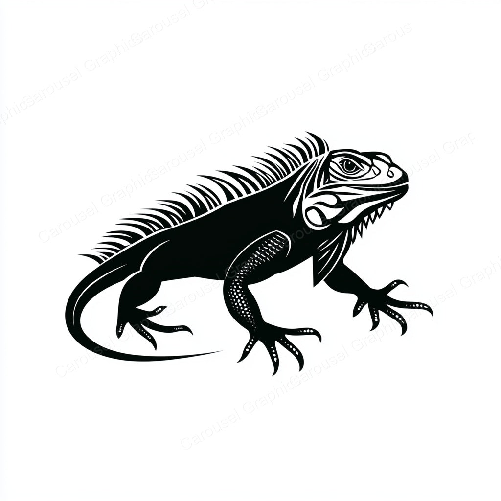 Iguana Vector Graphic preview