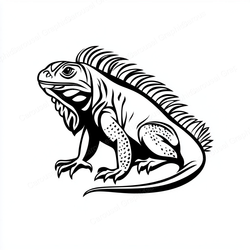 Iguana Vector Graphic preview