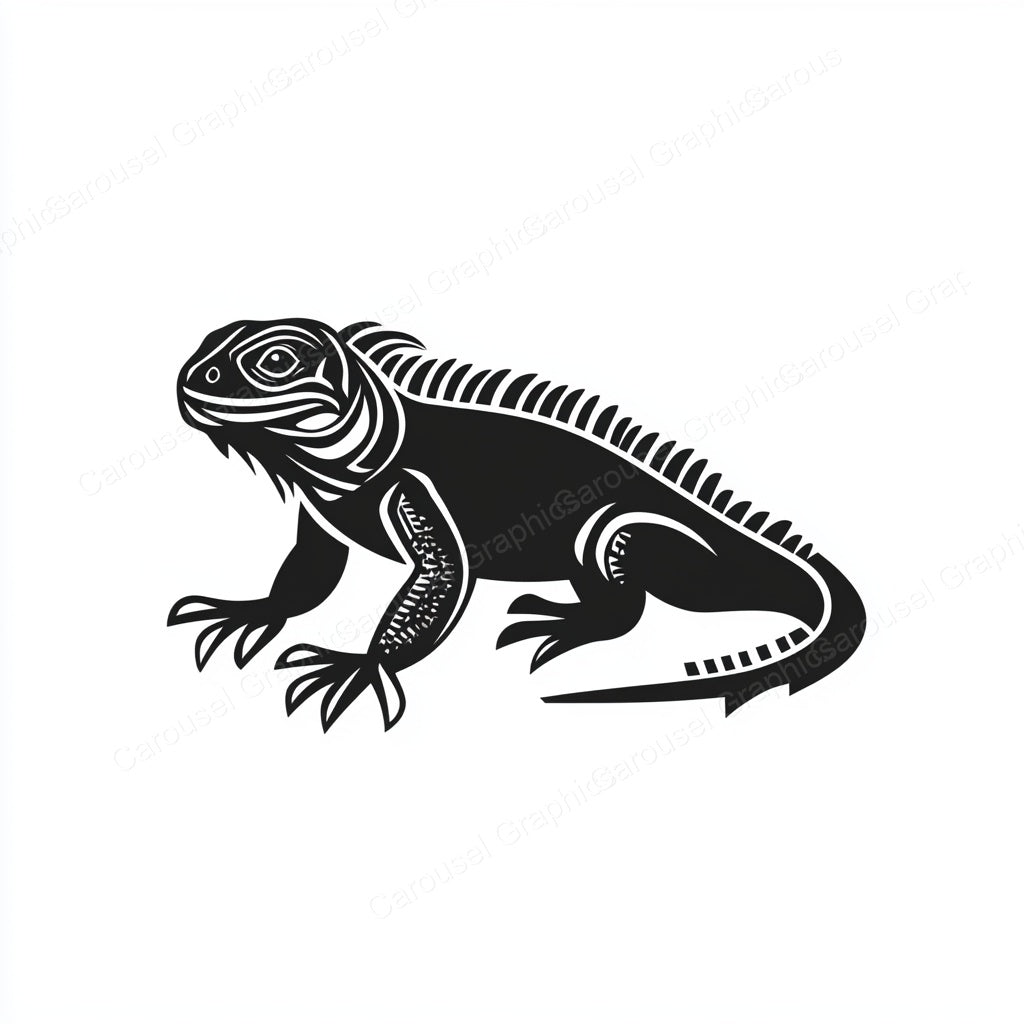 Iguana Vector Graphic preview