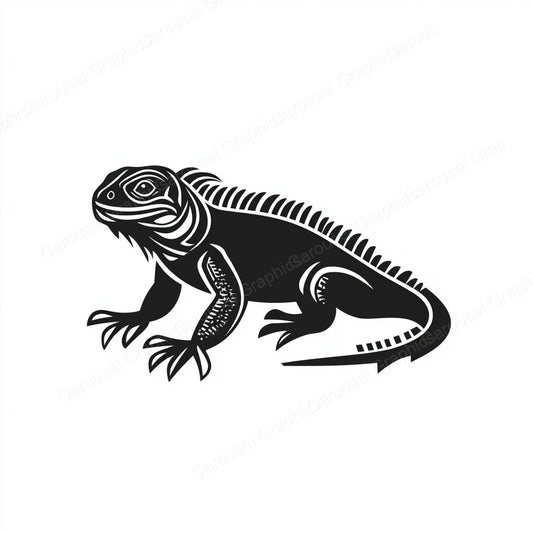 Iguana Vector Graphic preview