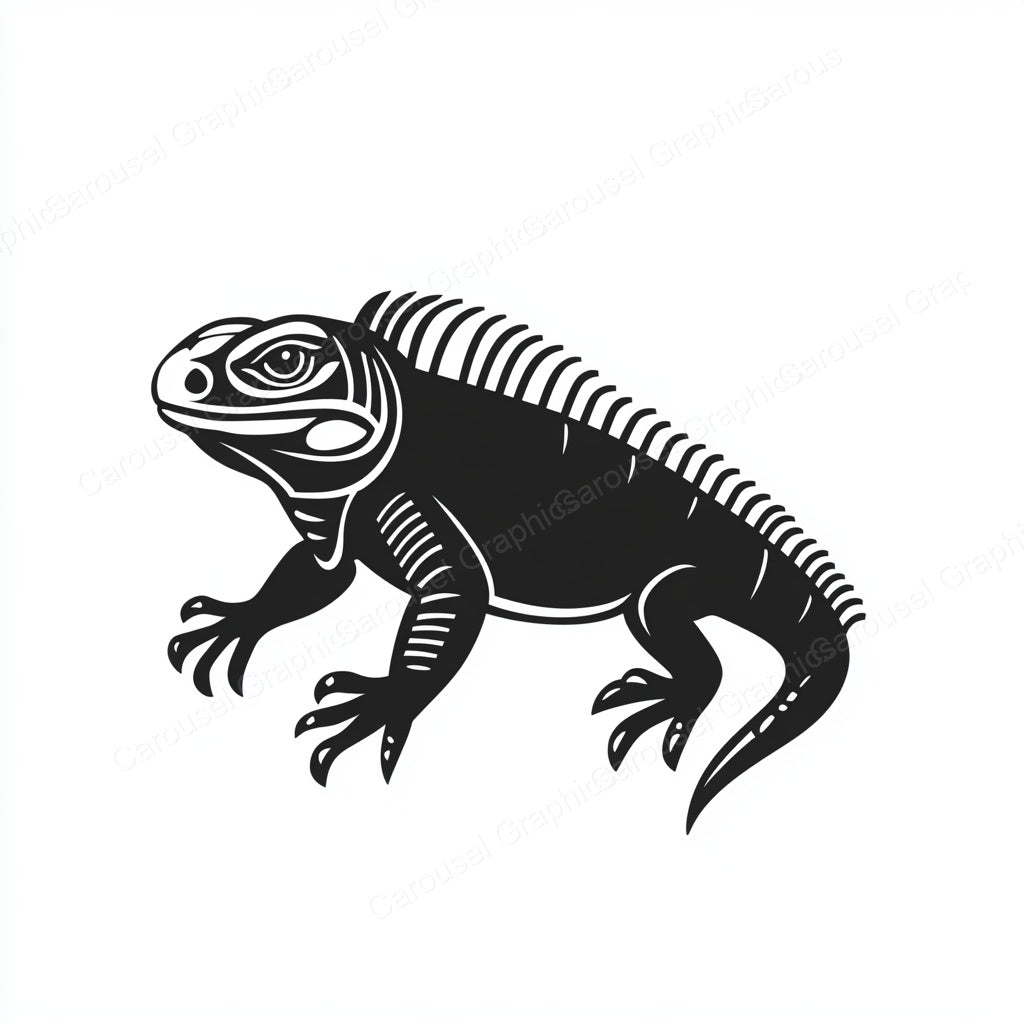 Iguana Vector Graphic preview