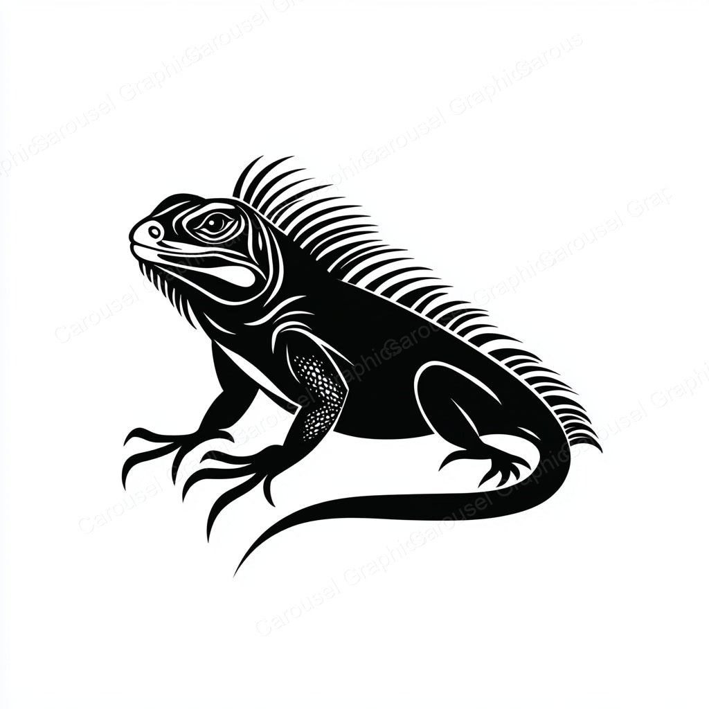 Iguana Vector Graphic preview