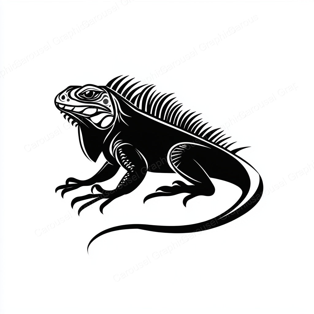 Iguana Vector Graphic preview