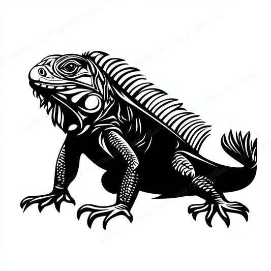 Iguana Vector Graphic preview