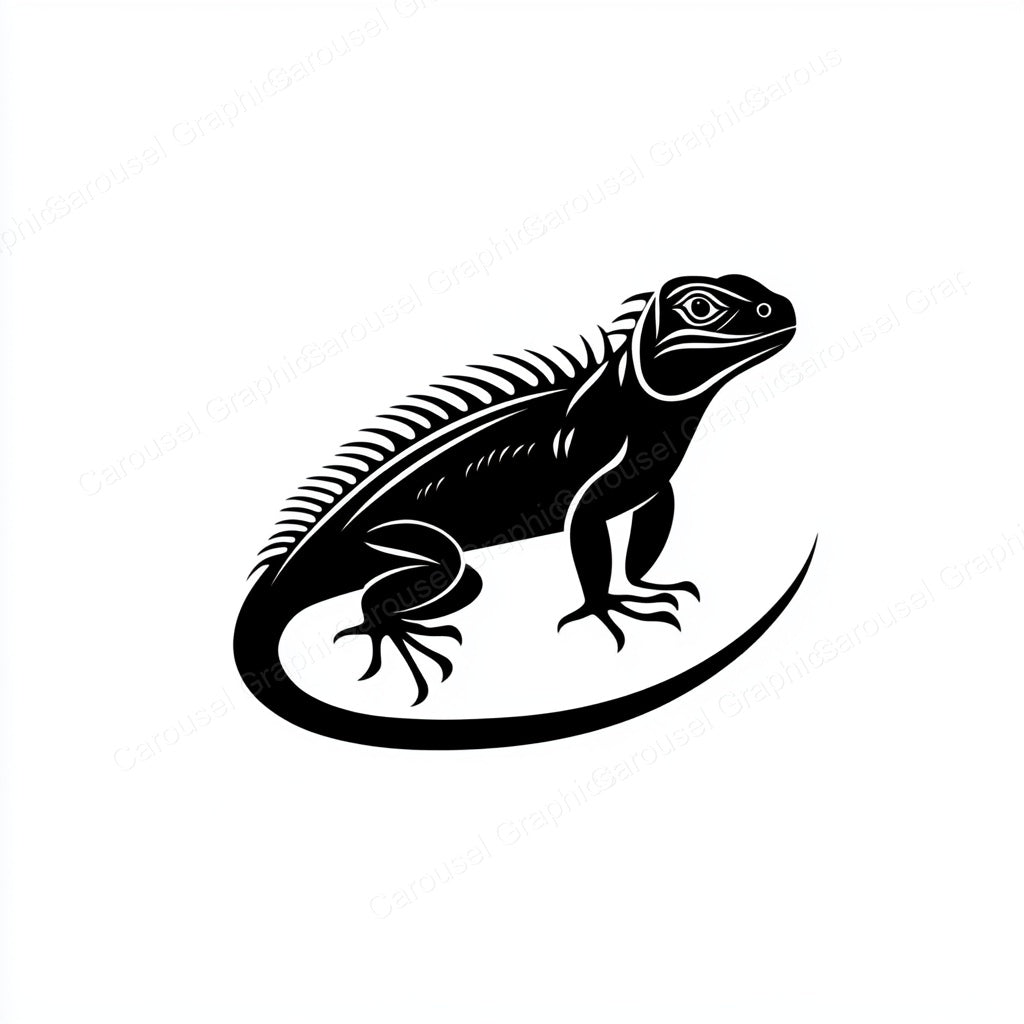 Iguana Vector Graphic preview