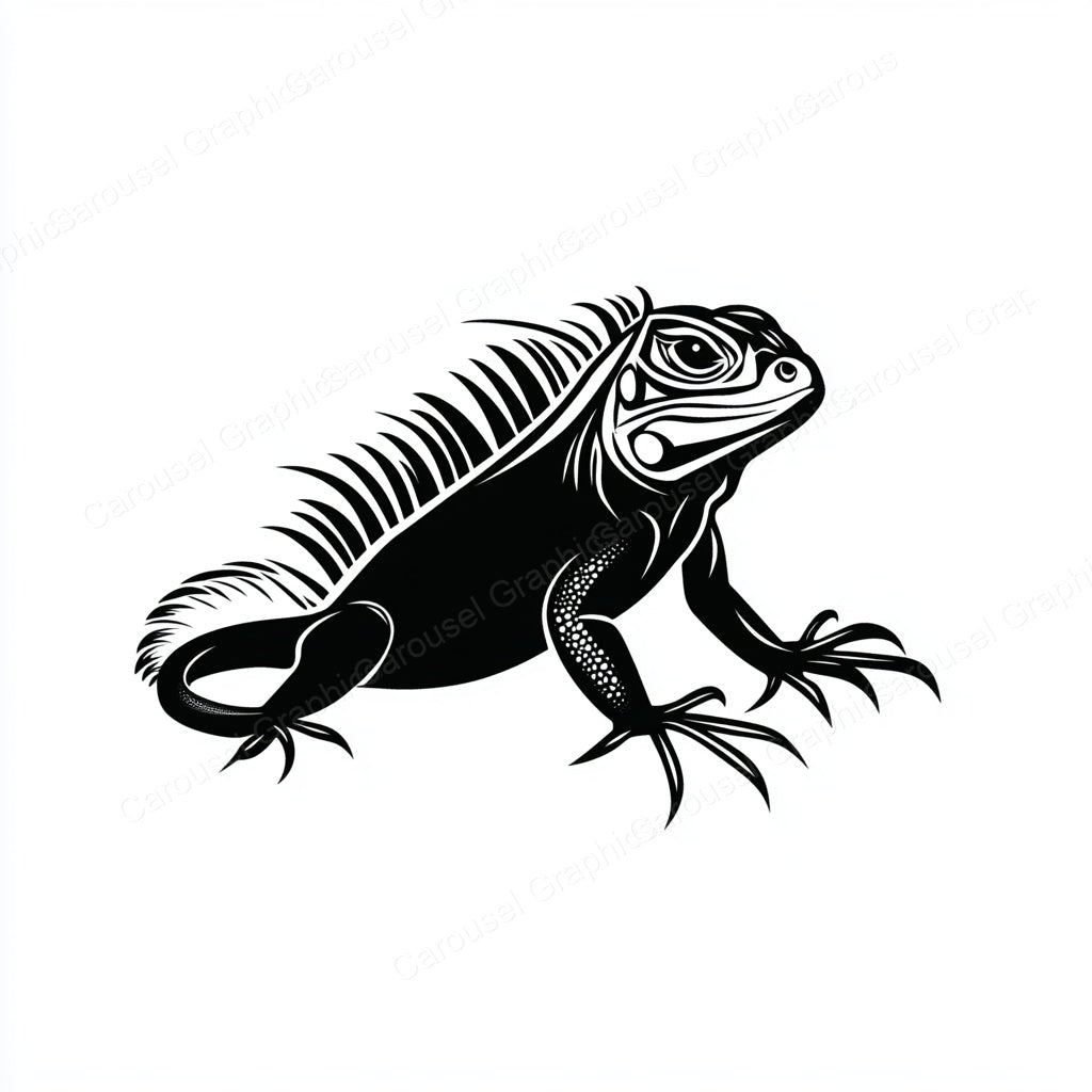 Iguana Vector Graphic preview