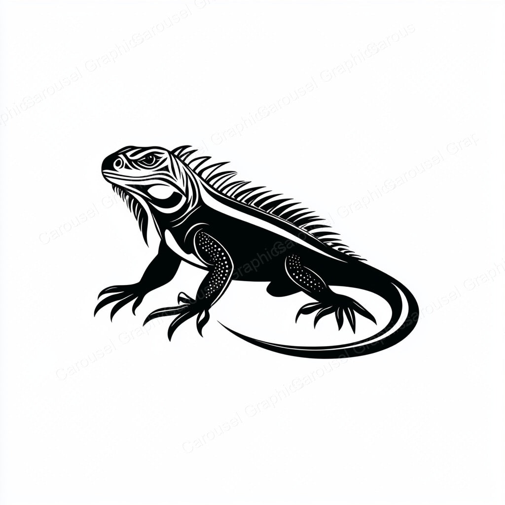 Iguana Vector Graphic preview