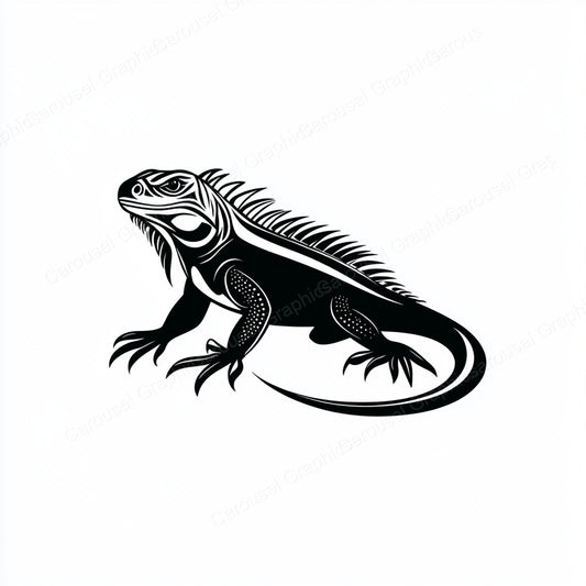 Iguana Vector Graphic preview