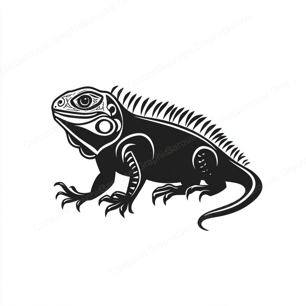 Iguana Vector Graphic preview