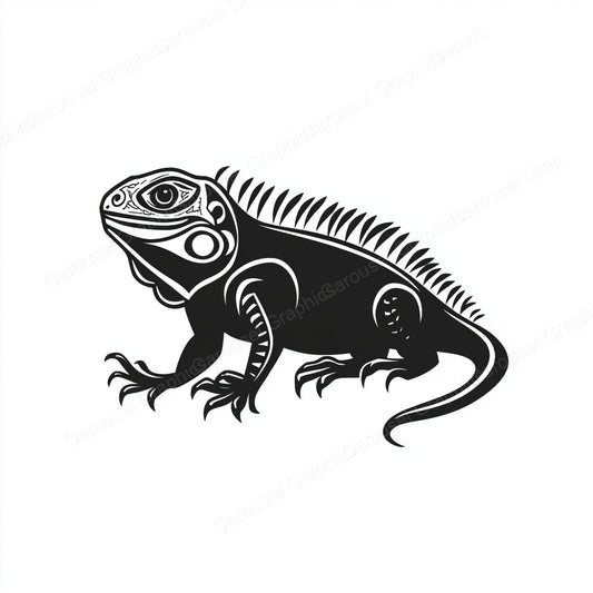Iguana Vector Graphic preview
