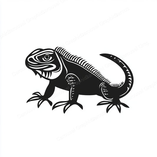 Iguana Vector Graphic preview