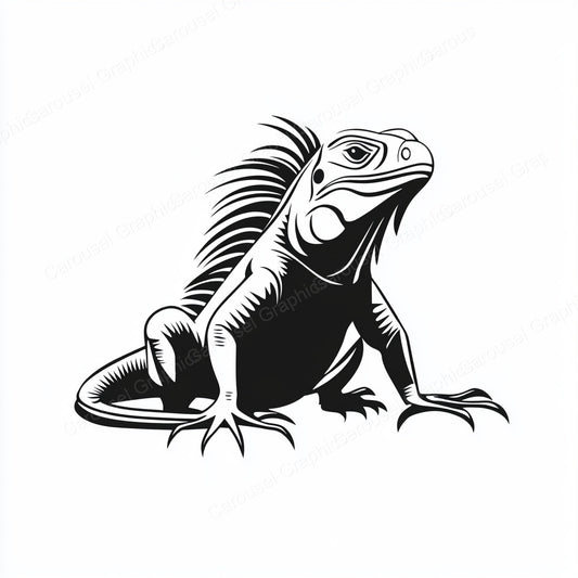 Iguana Vector Graphic preview