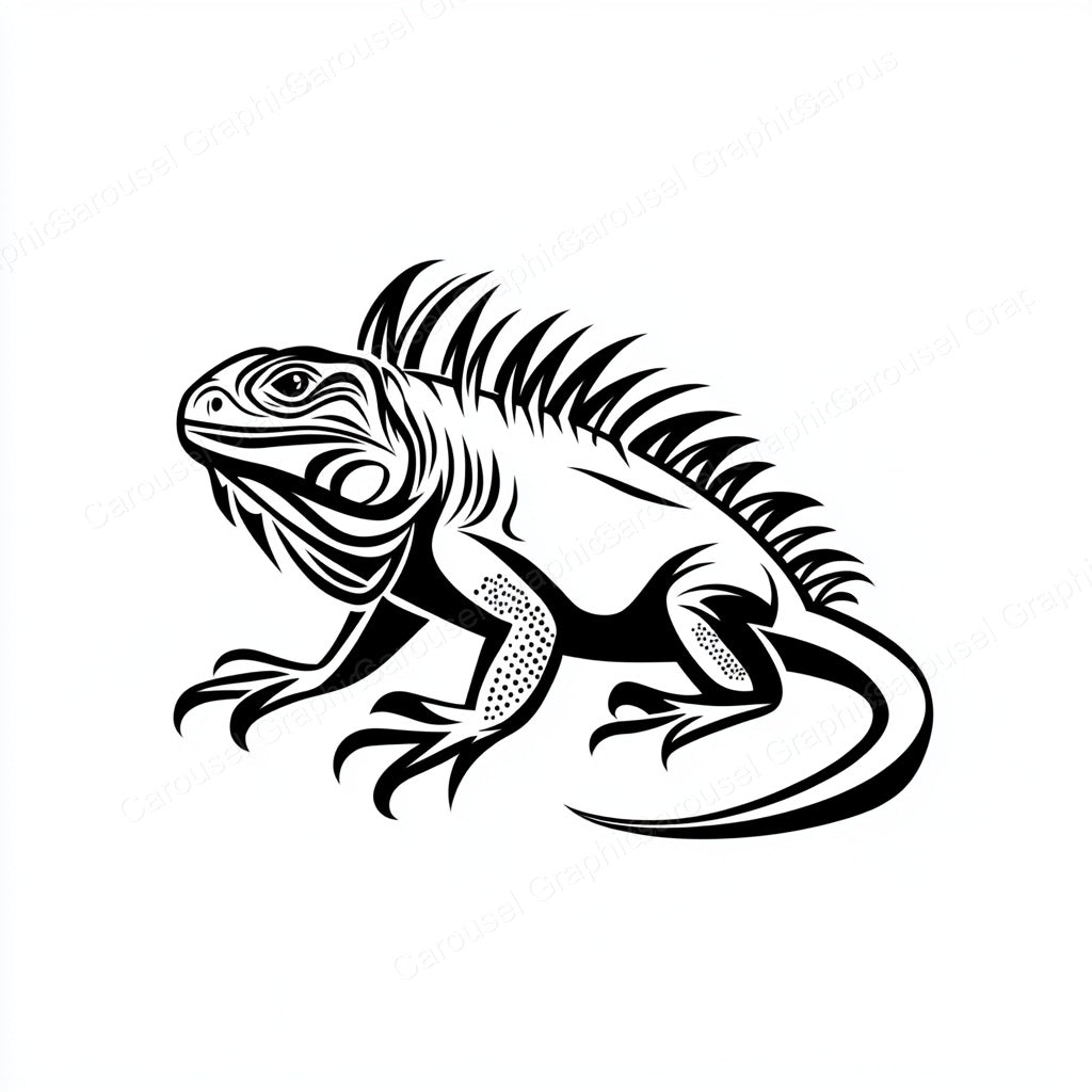 Iguana Vector Graphic preview