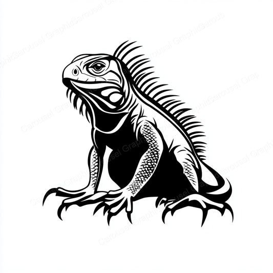 Iguana Vector Graphic preview