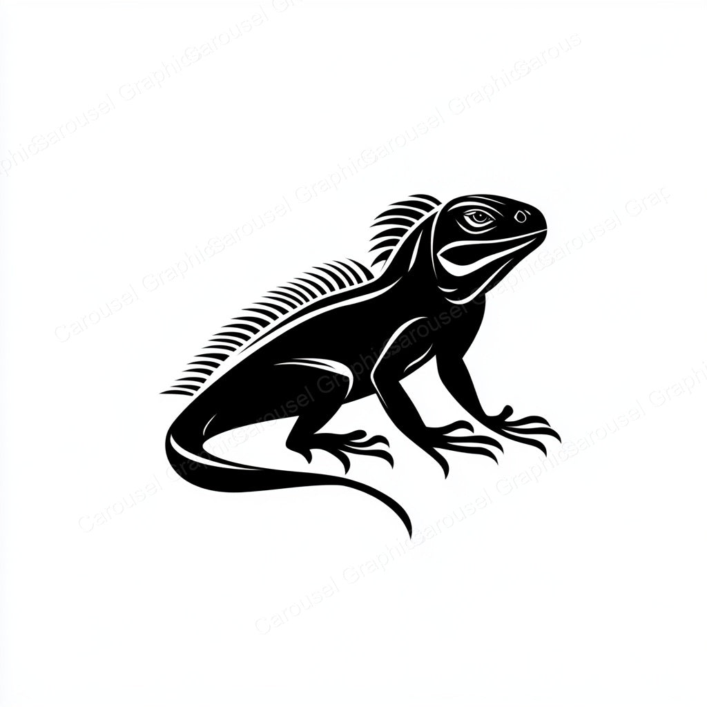 Iguana Vector Graphic preview