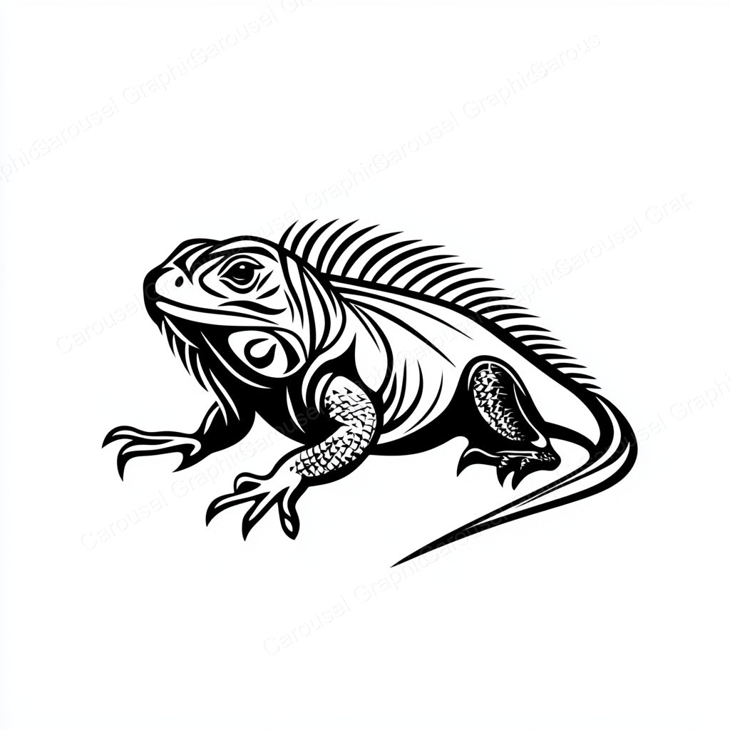 Iguana Vector Graphic preview