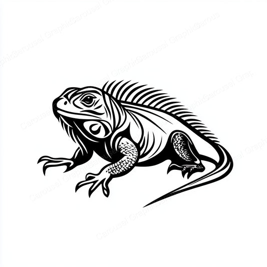 Iguana Vector Graphic preview