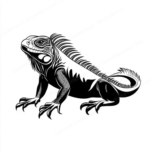 Iguana Vector Graphic preview