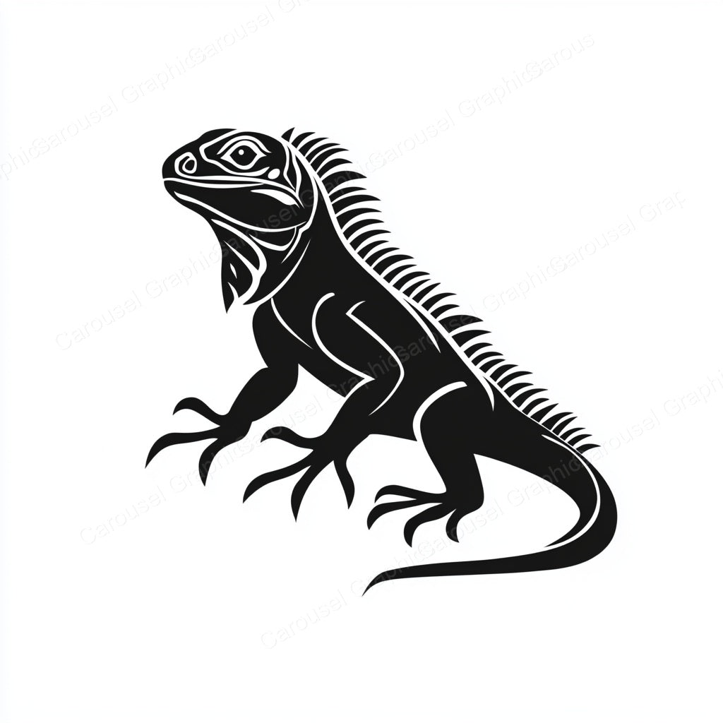 Iguana Vector Graphic preview