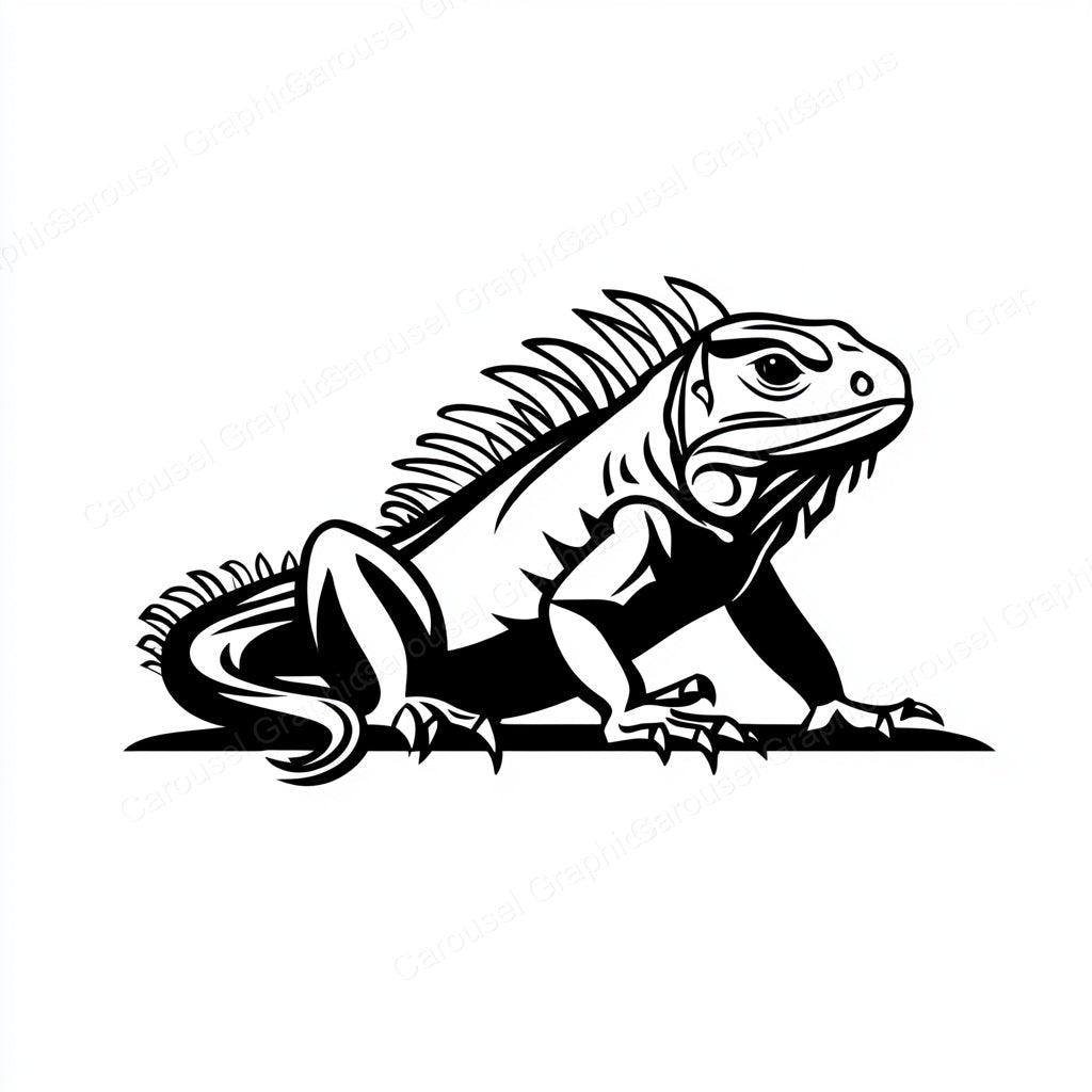 Iguana Vector Graphic preview