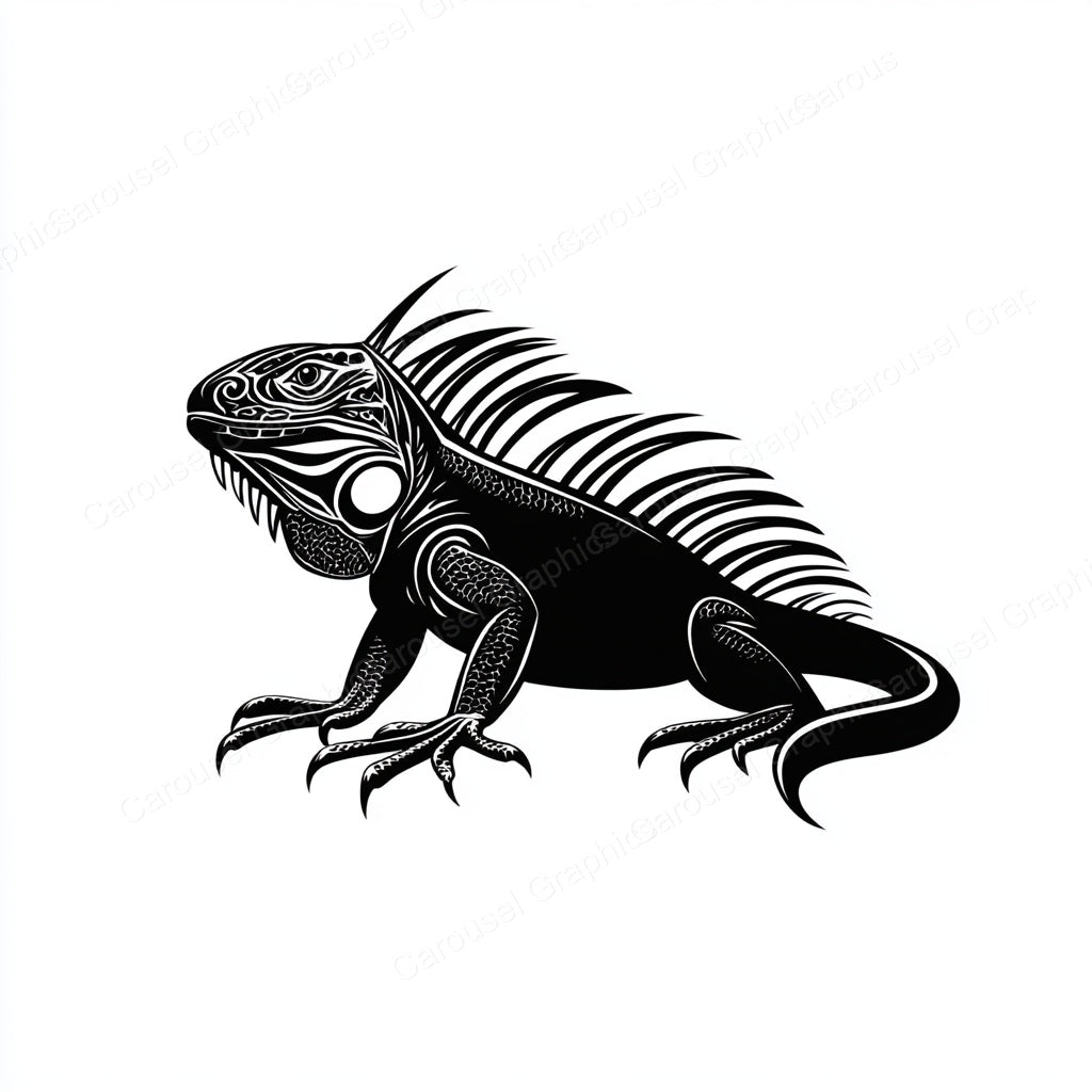 Iguana Vector Graphic preview