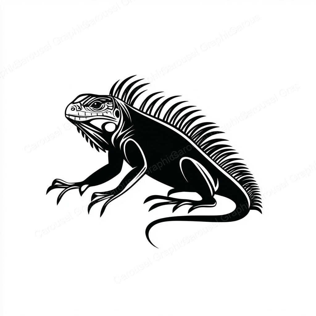 Iguana Vector Graphic preview