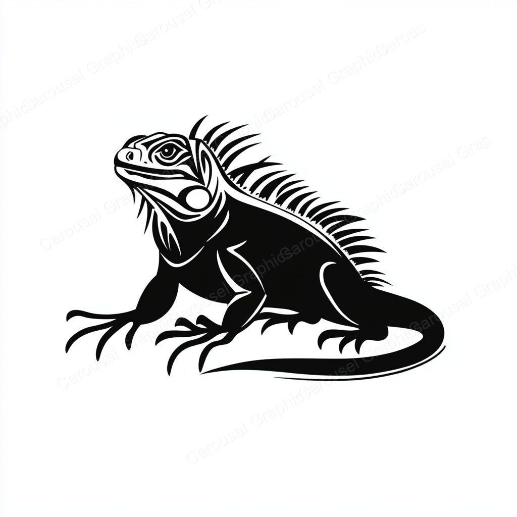 Iguana Vector Graphic preview