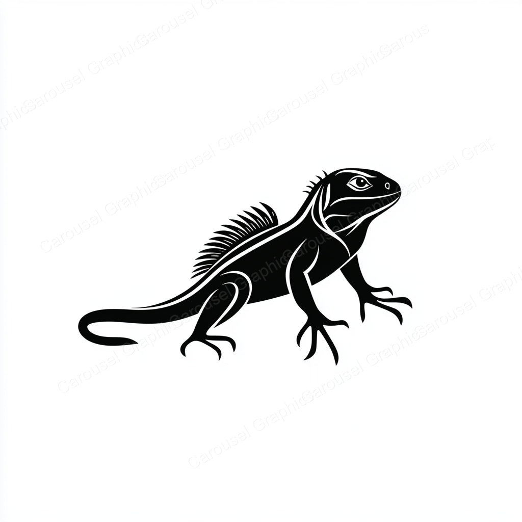 Iguana Vector Graphic preview