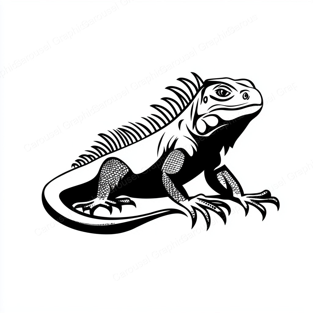 Iguana Vector Graphic preview