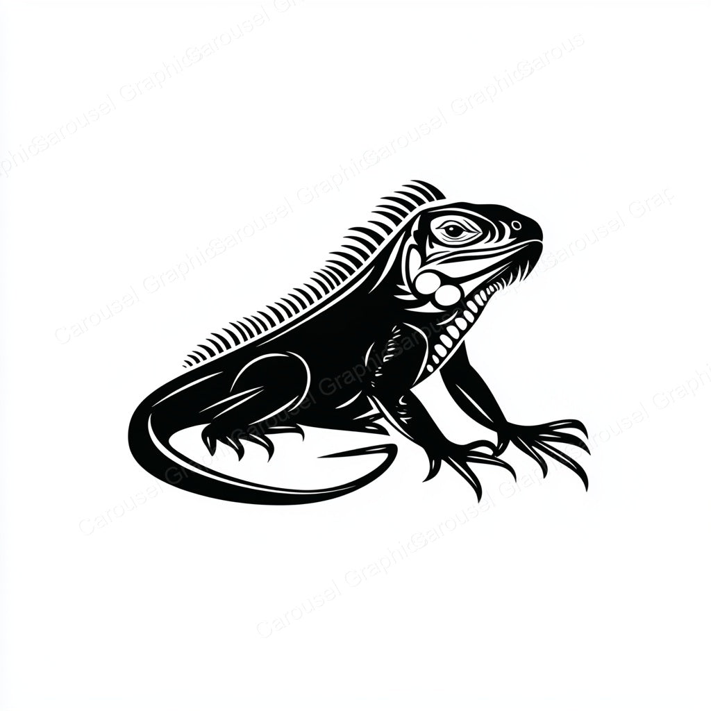 Iguana Vector Graphic preview