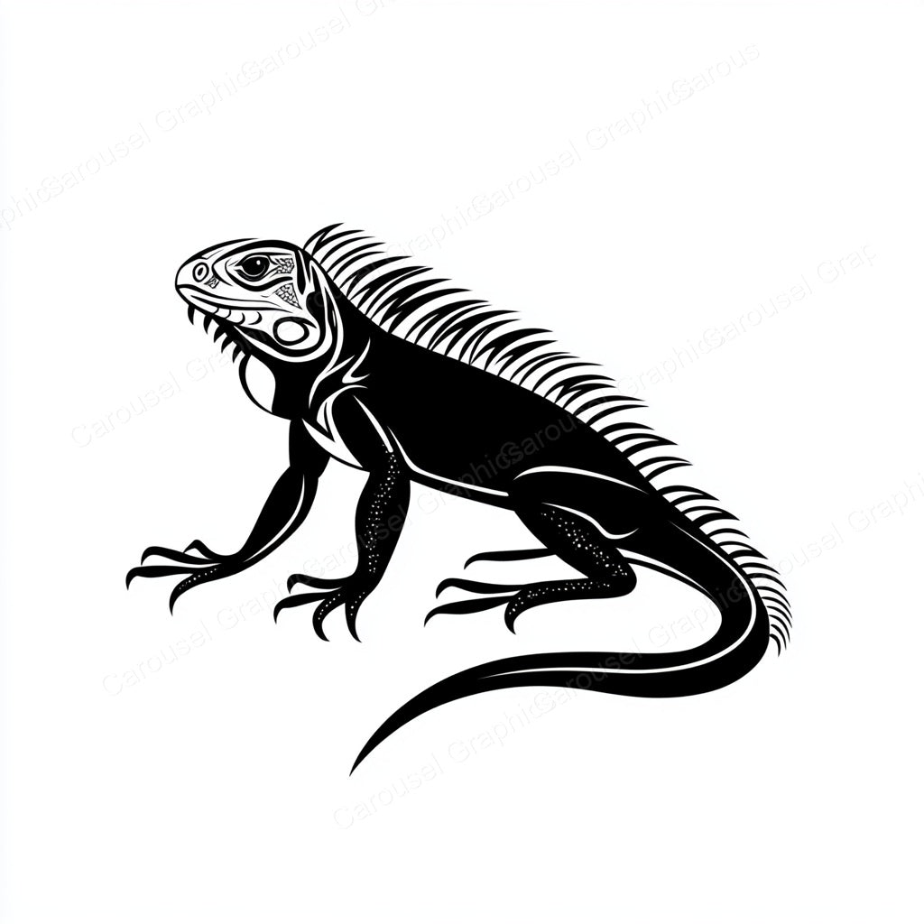 Iguana Vector Graphic preview