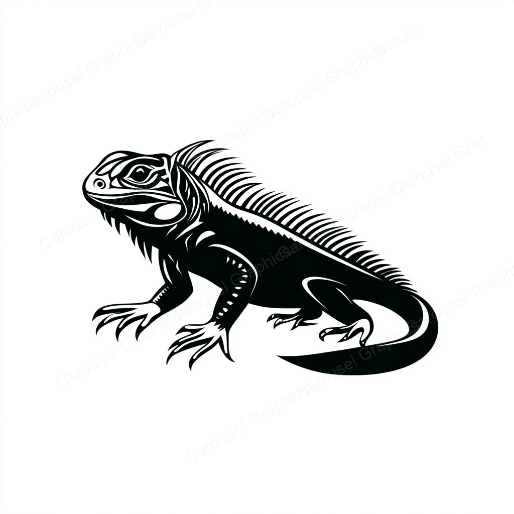 Iguana Vector Graphic preview