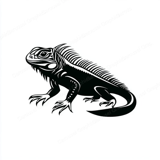 Iguana Vector Graphic preview