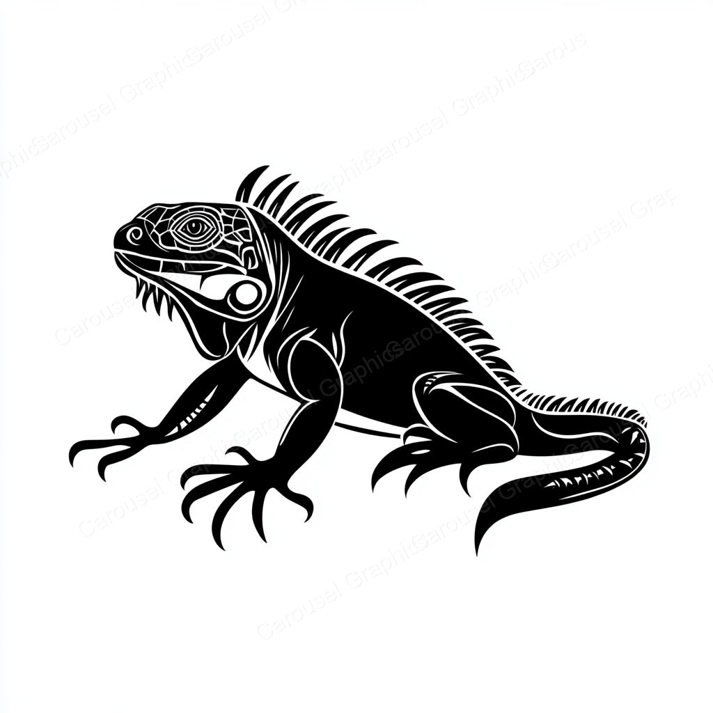 Iguana Vector Graphic preview