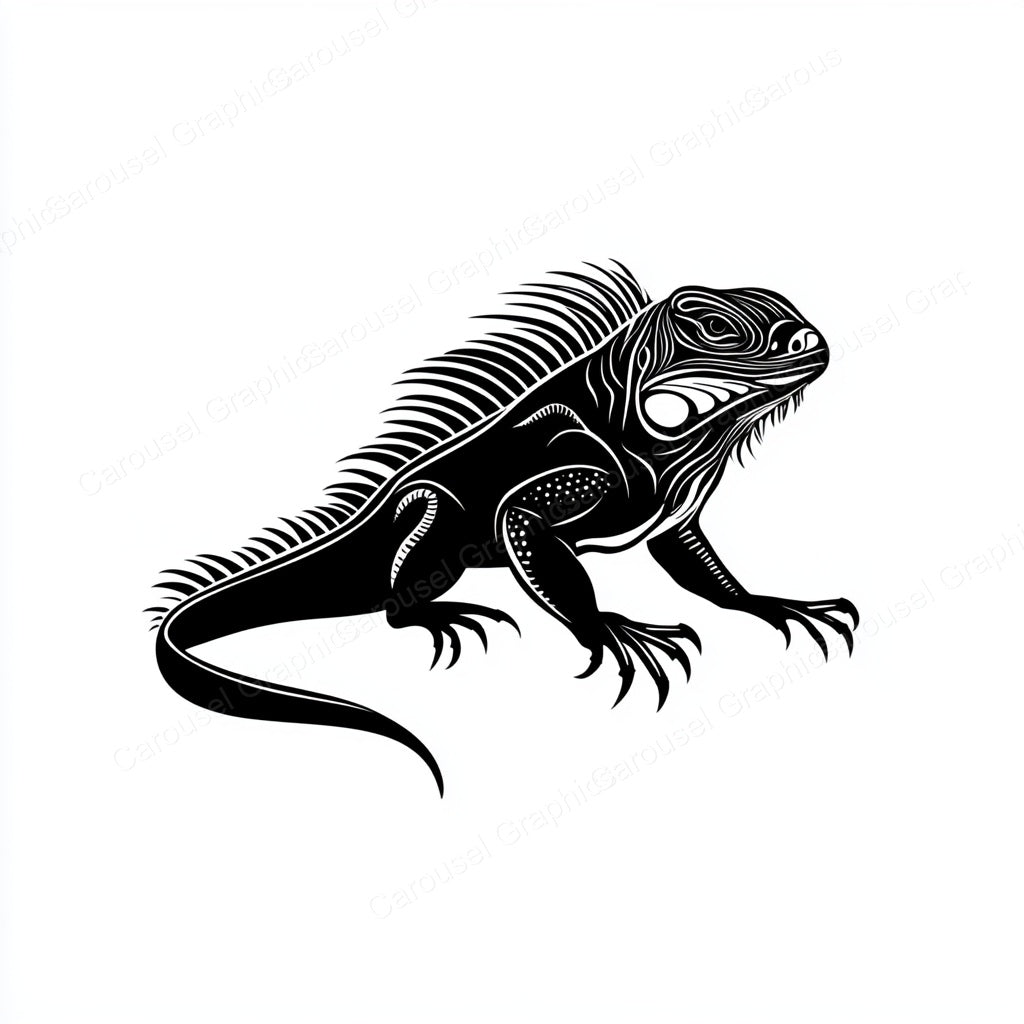 Iguana Vector Graphic preview