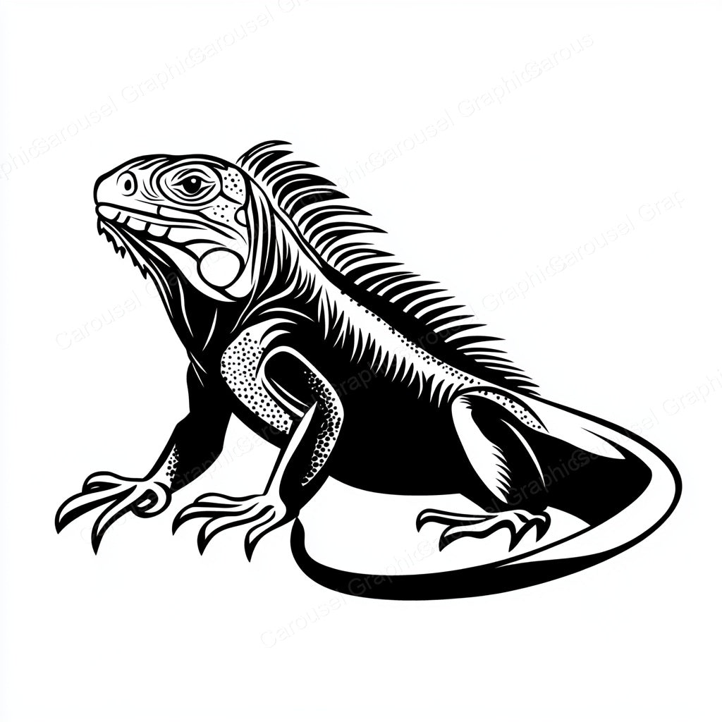 Iguana Vector Graphic preview