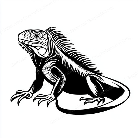 Iguana Vector Graphic preview